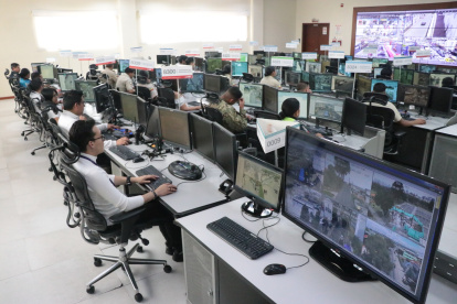 Las cámaras de videovigilancia están enlazadas con el ECU 911.