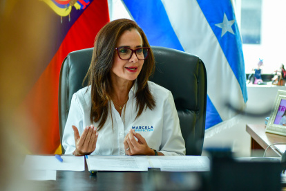 La prefecta se refirió a los alcaldes de Guayaquil, Samborondón y Daule.