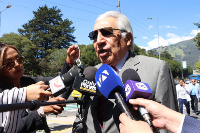 Jorge Moreno, exdiputado nacional acudió a la Fiscalía para reconocer su denuncia contra Mario Godoy y otros.