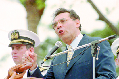 El expresidente Jamil Mahuad agradeció el respaldo de los exgobernantes Iván Duque y Jorge Quiroga, de Colombia y Bolivia.