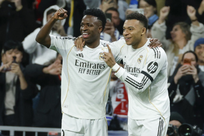 Vinícius y Mbappé fueron protagonistas en la victoria de Real Madrid ante Mónaco.