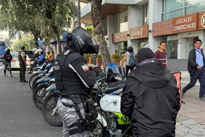 Equipos de seguridad desplegaron operativos para verificar la masificación del uso de códigos QR.