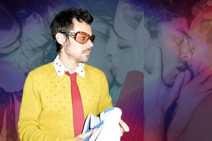 Harry Styles con su nueva imagen para el tour Together, together.