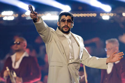 Bad Bunny en su tour 2026.