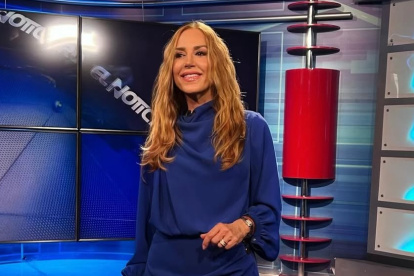 María Caridad Dávalos, presentadora de noticias de TC.
