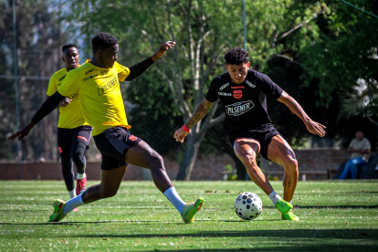 Barcelona SC desarrolla su pretemporada en el complejo Zakua Gardens, en Puembo.