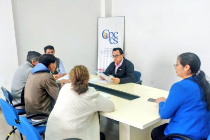 El consejero del CPCCS, David Rosero, defendió el proceso de fiscal general.