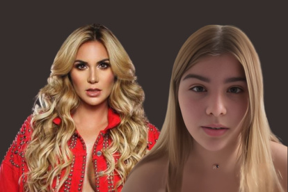 Carolina Jaume y su hija Rafaella Pimentel.