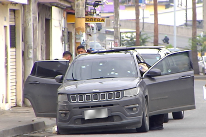 Chino Julio se movilizaba en este carro cuando fue atacado.