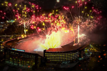 Noche Amarilla 2026 Barcelona SC en el estadio Monumental.