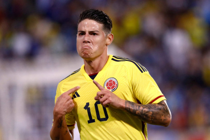 James Rodríguez, en el inicio de 2026, aún no consolida fichar por un equipo.