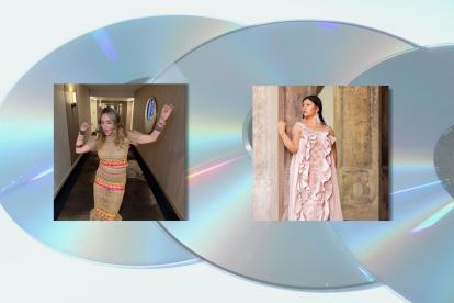 Ñusta Picuasi y Mirella Cesa.