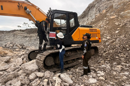 Maquinaria fue "clausurada" por las autoridades.