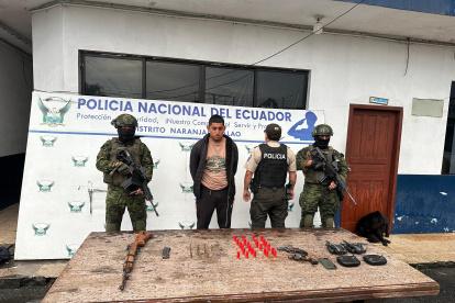 Un operativo ejecutado de manera simultánea en cinco cantones de la provincia del Guayas