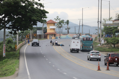 En el kilómetro 27 de la vía a Daule, donde murió atropellada una niña, son comunes los siniestros viales. Así se evidenció en un recorrido de EXPRESO.