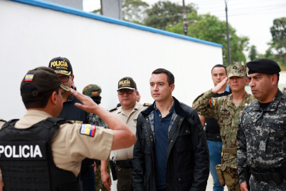 El presidente Daniel Noboa mencionó a alias Viche en su cuenta de X