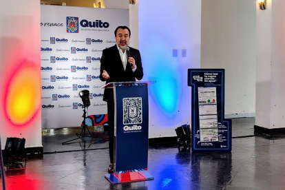 Pabel Muñoz durante una rueda de prensa este 27 de enero de 2027.