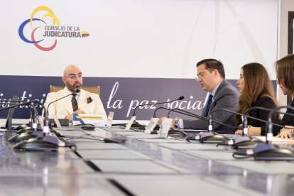 El presidente del Consejo de la Judicatura, Mario Godoy.