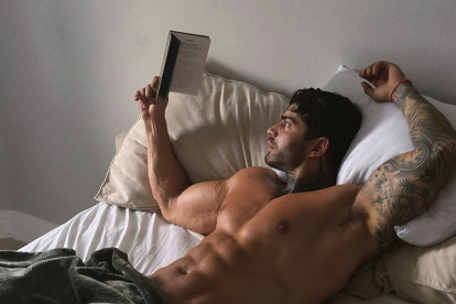 El modelo brasileño Cezar Augusto.