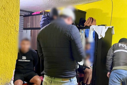 Fiscalía lideró un operativo simultáneo en las provincias de Pichincha e Imbabura.