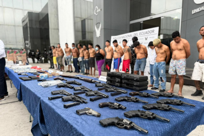 La Policía ejecutó el operativo Apolo 4 en los distritos Sur, Esteros, Durán, 9 de Octubre y Portete.