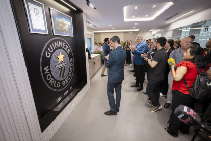 La Cámara de Comercio de Guayaquil gana un récord Guinness.