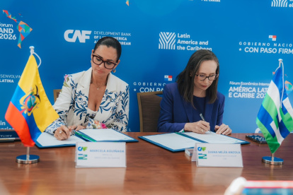 La firma de la asistencia técnica no reembolsable se realizó en Ciudad de Panamá, durante el Foro Económico Internacional de América Latina y el Caribe.