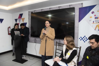 Gisela Montalvo, directora general de la CITEC, durante su intervención.