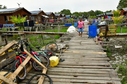 Los tramos deteriorados y sin mantenimiento peligran la conectividad de los habitantes de Santay.