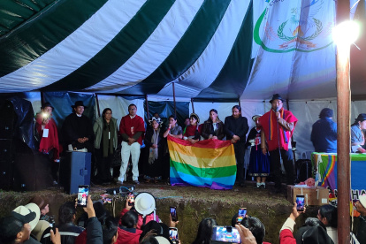 Leonidas Iza fue designado presidente de la Ecuarunari el pasado 31 de enero de 2026.