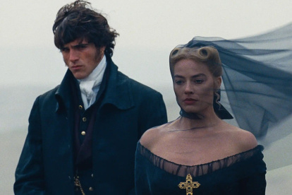 Jacob Elordi y Margot Robbie