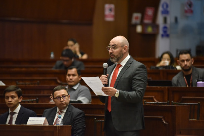 Mario Godoy, presidente de la Judicatura acudió este 3 de febrero de 2026 a la Comisión de Fiscalización.
