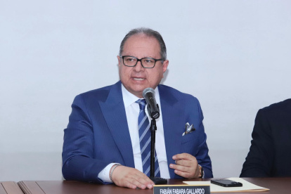 Fabián Fabara asegura que los concursos de jueces continuarán pese al juicio político contra el presidente del Consejo.
