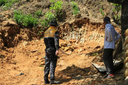 Portovelo protestó por el cierre de las plantas de beneficio minero.