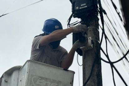 En dos zonas de Guayaquil retiraron cámaras de videovigilancia.