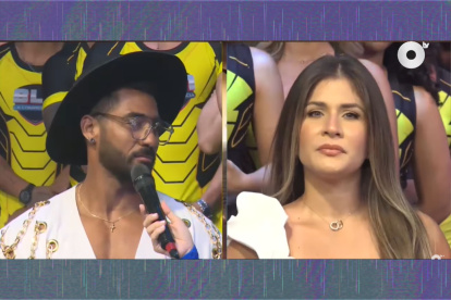 Juan del Valle y Yuribeth Cornejo en BLN 2026.