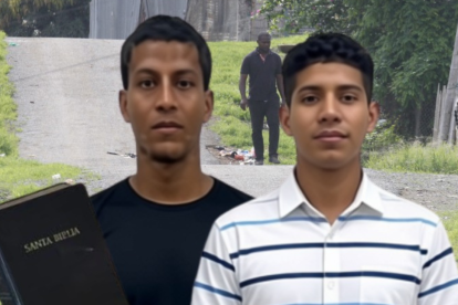 En este sector del noroeste de Guayaquil se encuentra la casa donde fueron atacados los dos jóvenes que asistían a una iglesia evangélica.