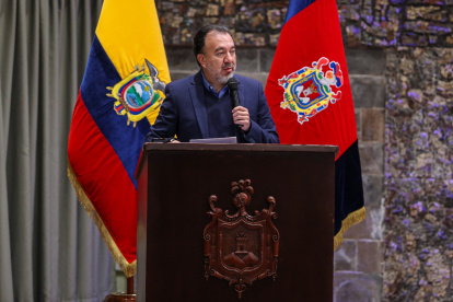 Referencial. El alcalde Pabel Muñoz se refirió al río Monjas y a las licencias en zonas de riesgo en Quito.