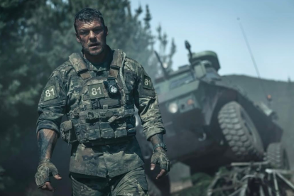 Imagen oficial de Máquina de Guerra, producción original de Netflix