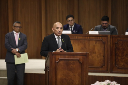 Rafael Palacios, presidente de la Asociación de Padres de Niños y Adolescentes con Cáncer (Apnacc), resaltó la labor de la Asamblea Nacional antes de la votación el avance legislativo de la Ley del Cáncer tras ocho años sin consensos.