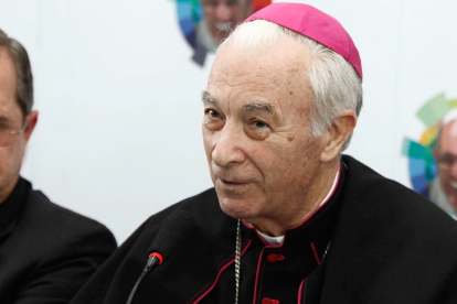 Monseñor Antonio Arregui Yarza, arzobispo emérito de Guayaquil.