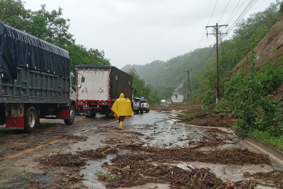 Condición por lluvias en Esmeraldas