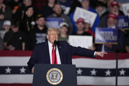 Fotografía de archivo del presidente de EE.UU., Donald J. Trump.