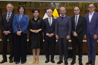 Jens Peter Lütkenherm, Laura Melo, Gabriela Sommerfeld, Tzach Sarid, Andrés Castillo, Pablo Gabe y Andrés Ehrenfeld.