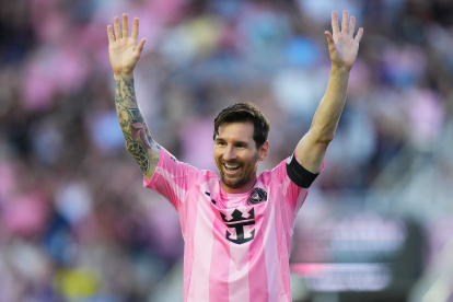 Lionel Messi, delantero del Inter Miami.