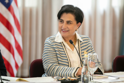 Cancilleria de Ecuador presidida por Gabriela Sommerfeld, se pronunció tras la reunión ministerial con Colombia.