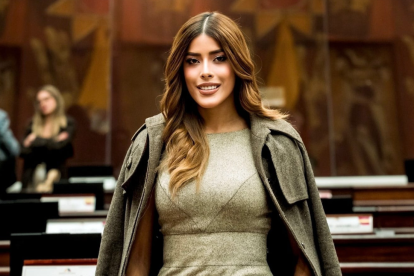 Luciana Salomé Zapata Albán es influencer, exreina de belleza y estudiante de odontología.