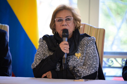 Rosa Villavicencio, canciller de Colombia, reiteró la postura de diálogo y negociación frente a las medidas adoptadas por Ecuador.