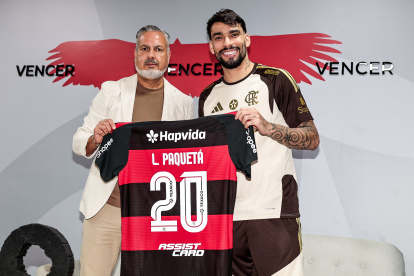 Lucas Paquetá se sumó este año a Flamengo, campeón en tres oportunidades.