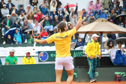 Victoria de Álvaro  Guillén contra Australia.